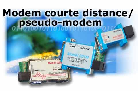 Telebyte - Modem courte distance/pseudo-modem